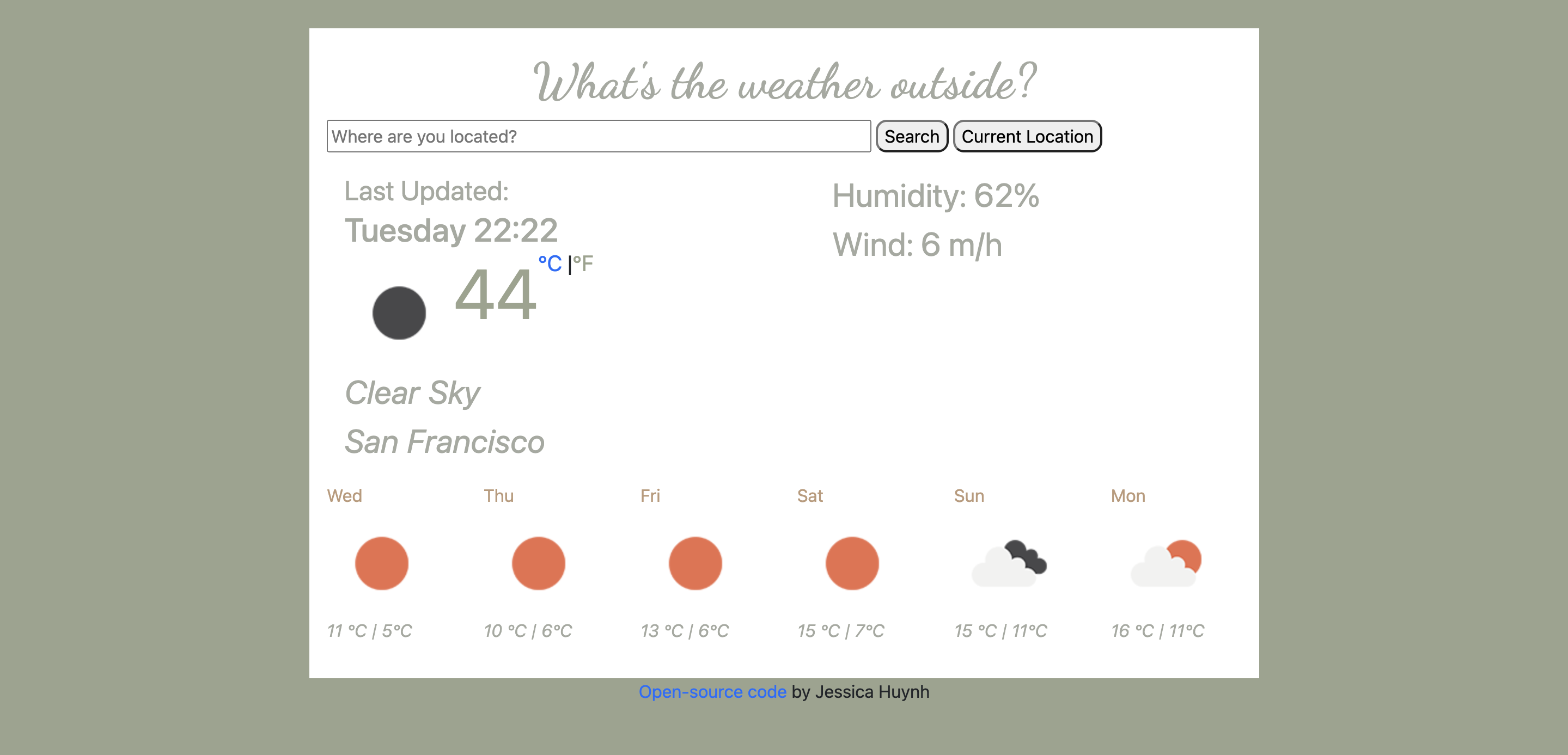  preview weather project